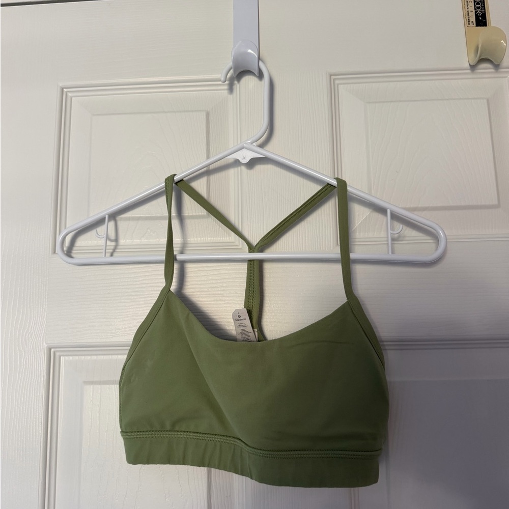 Lululemon Athletica Sage Green Sports Bra